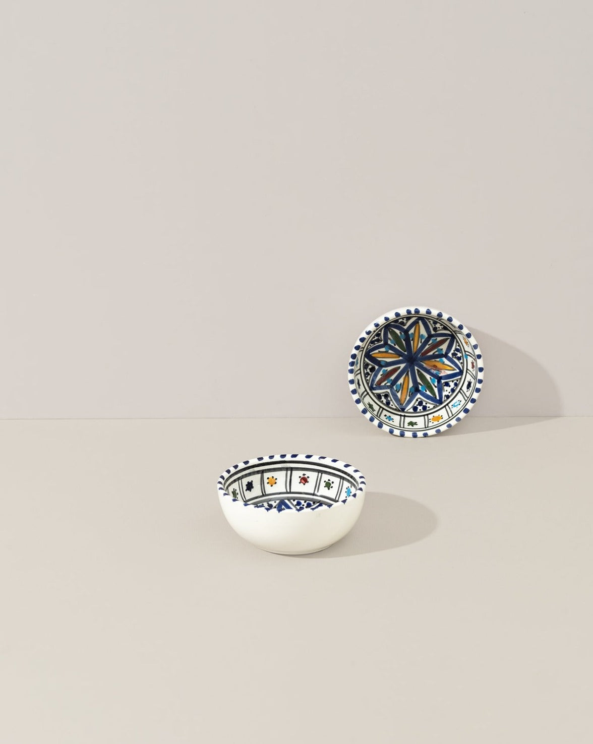 Ceramic Hand Painted Trinket Bowl | Terrata 4"