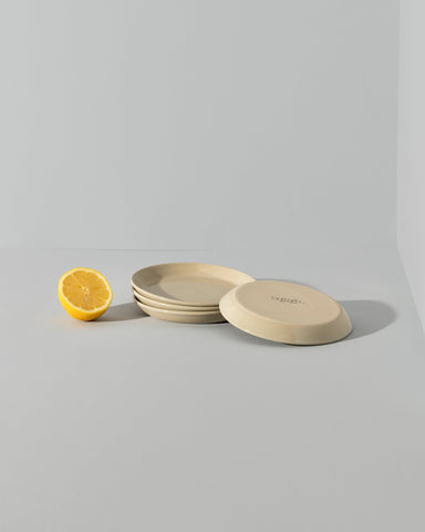 Stoneware Flat Side Plate | Edan 5.9"