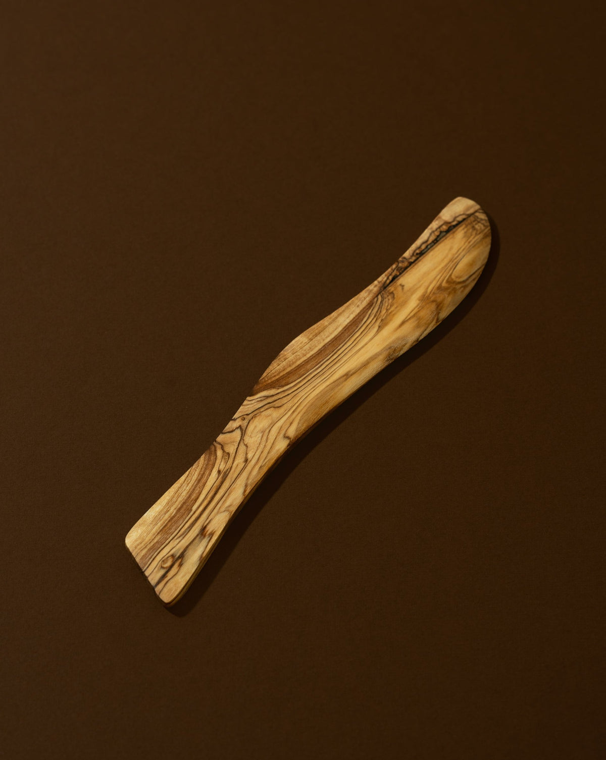 Natural Olive Wood Butter Spreader