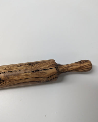 As Is - Natural Olive Wood Rolling Pin