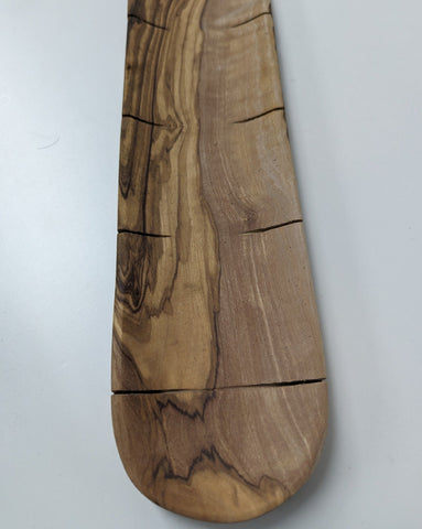 As Is - Olive Wood Bread Slicing Board