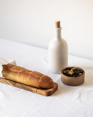 Olive Wood Bread Slicing Board